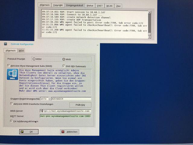 Wms Cloud Version Wms Agent Failed To Checkin Errorcode 7700 Sub